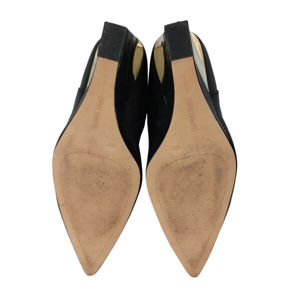 Vince Camuto Black Ankle wedge boots 6.5 - Picture 9 of 10